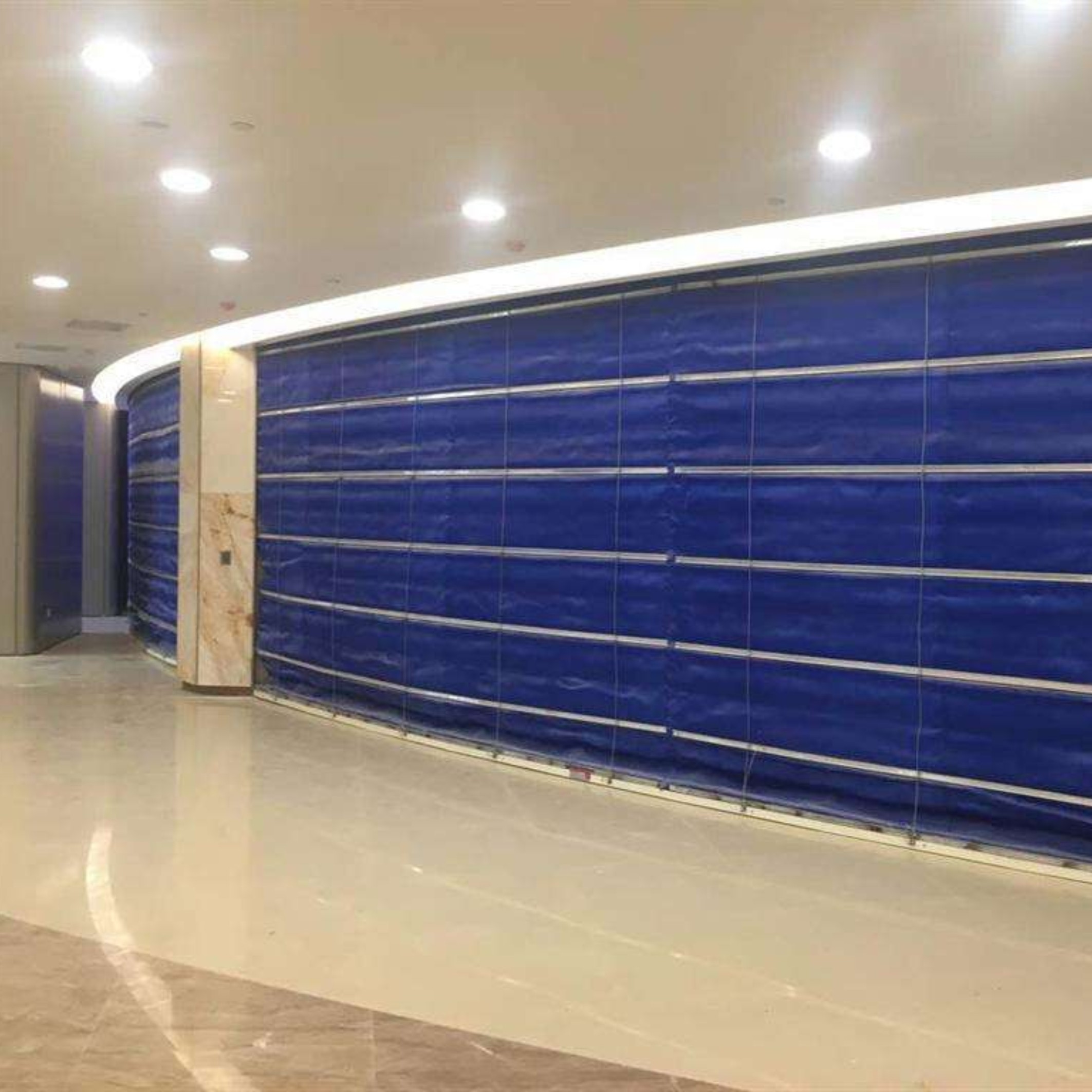 折疊式防火卷簾 大空間建筑消防專用選型